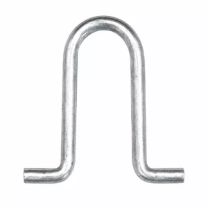 V anchor hardware, U-shaped with flat mounting ends